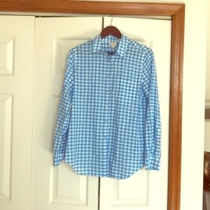 JCrew Gingham Check Shirt